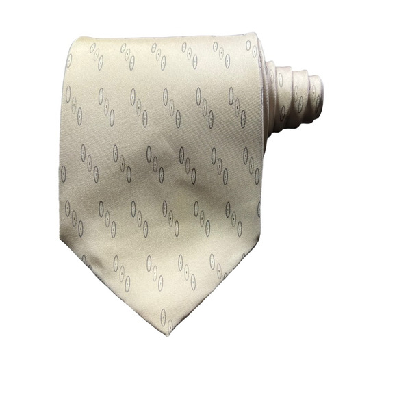 Perry Ellis Portfolio Mens Tie Necktie Multicolor Geometric 100% Silk Wide 57" - Picture 1 of 6